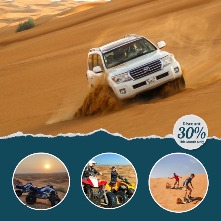 Experience the Thrill: Desert Safari Tour in Dubai