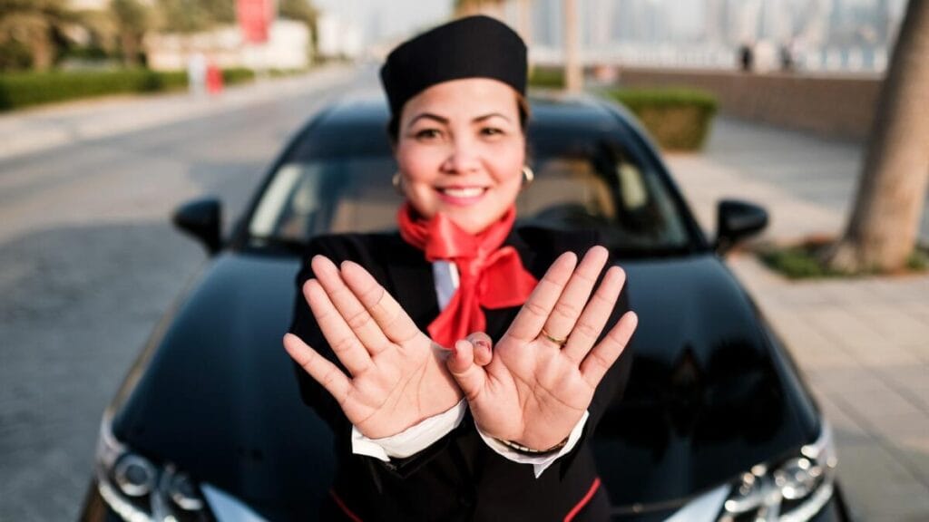 female driver dubai services